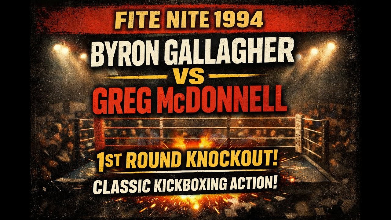 Byron Gallagher vs Greg McDonnell &ndash; Fite Nite 1994 💥