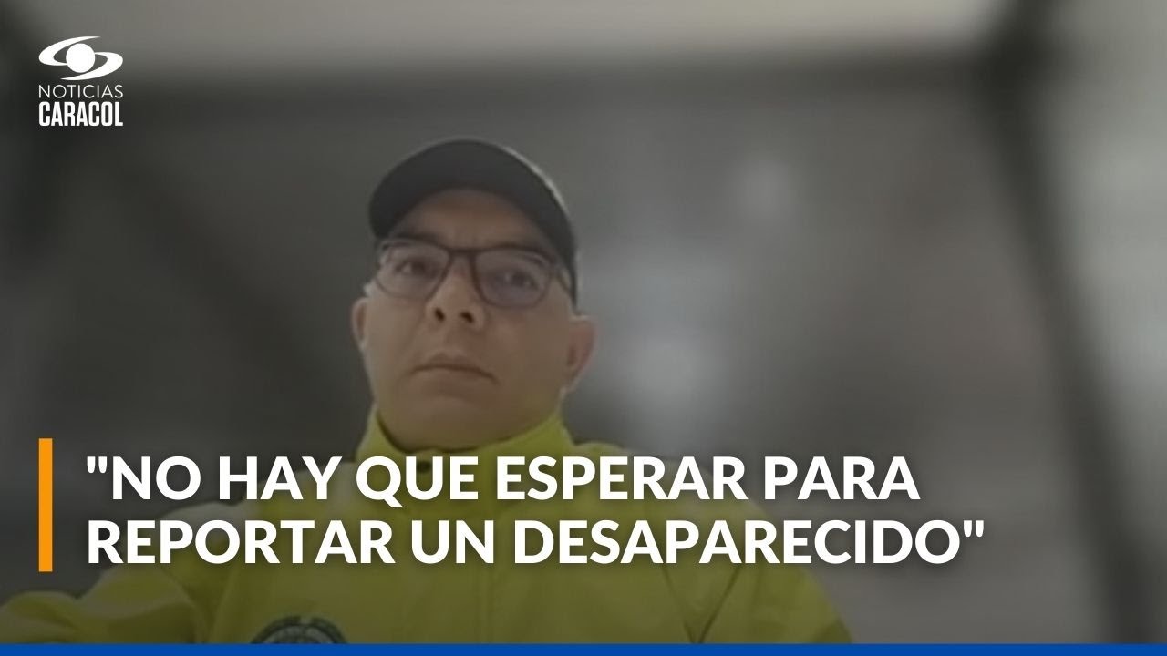 ¿Cuál es la ruta de atención para reportar personas desaparecidas en Colombia?