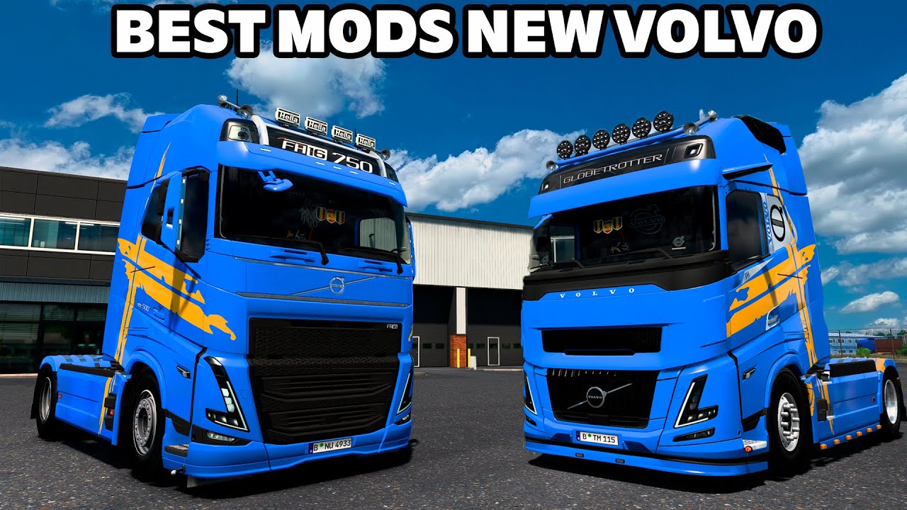 TOP 10 MODS NEW VOLVO FH5/FH6 ETS2 MODS