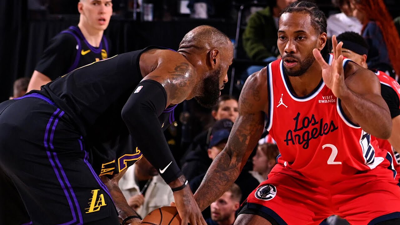 상대가 르브론이요? 지금 복귀할게요 | NBA 레이커스 VS 클리퍼스