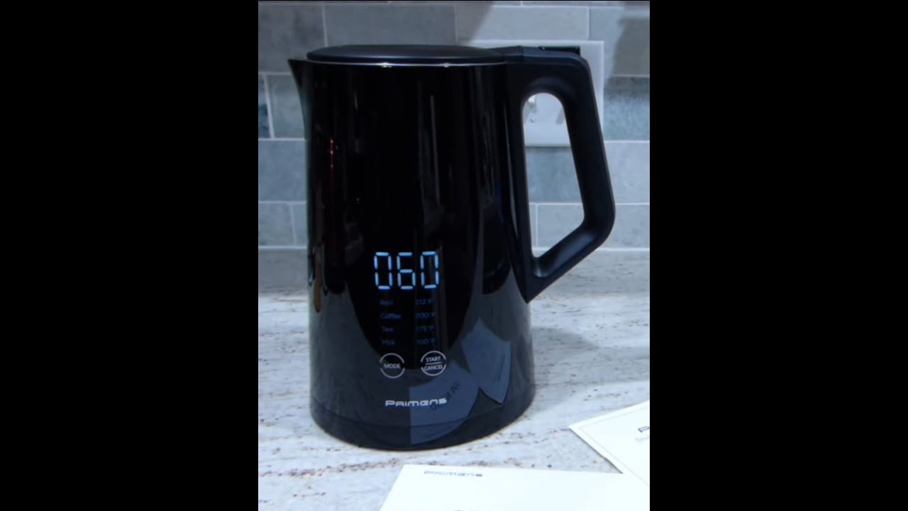 Primens PR-1002 Electric Kettle review - Smart Electric Kettle Temperature Control - LED Display