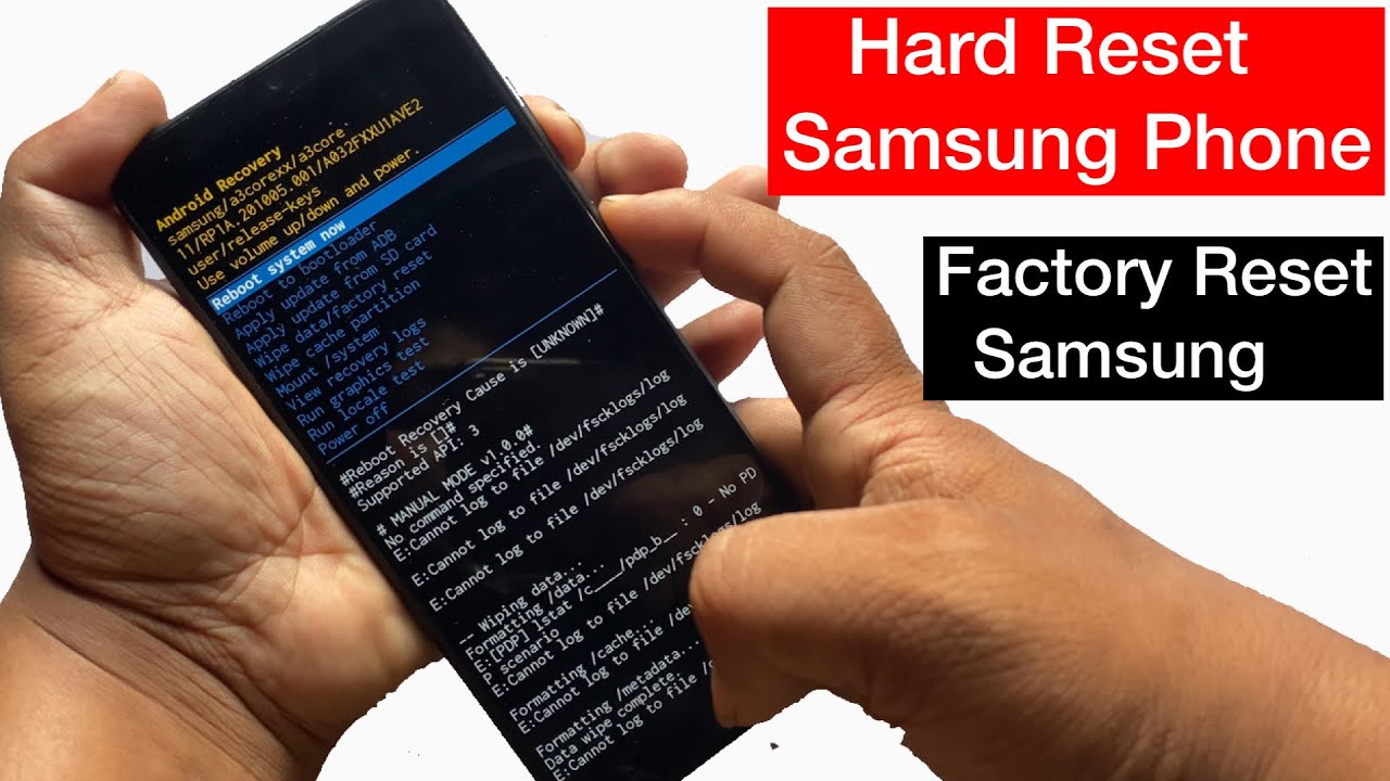How To Factory Reset Samsung Phones 2025 | How To Hard Reset Samsung Phone 