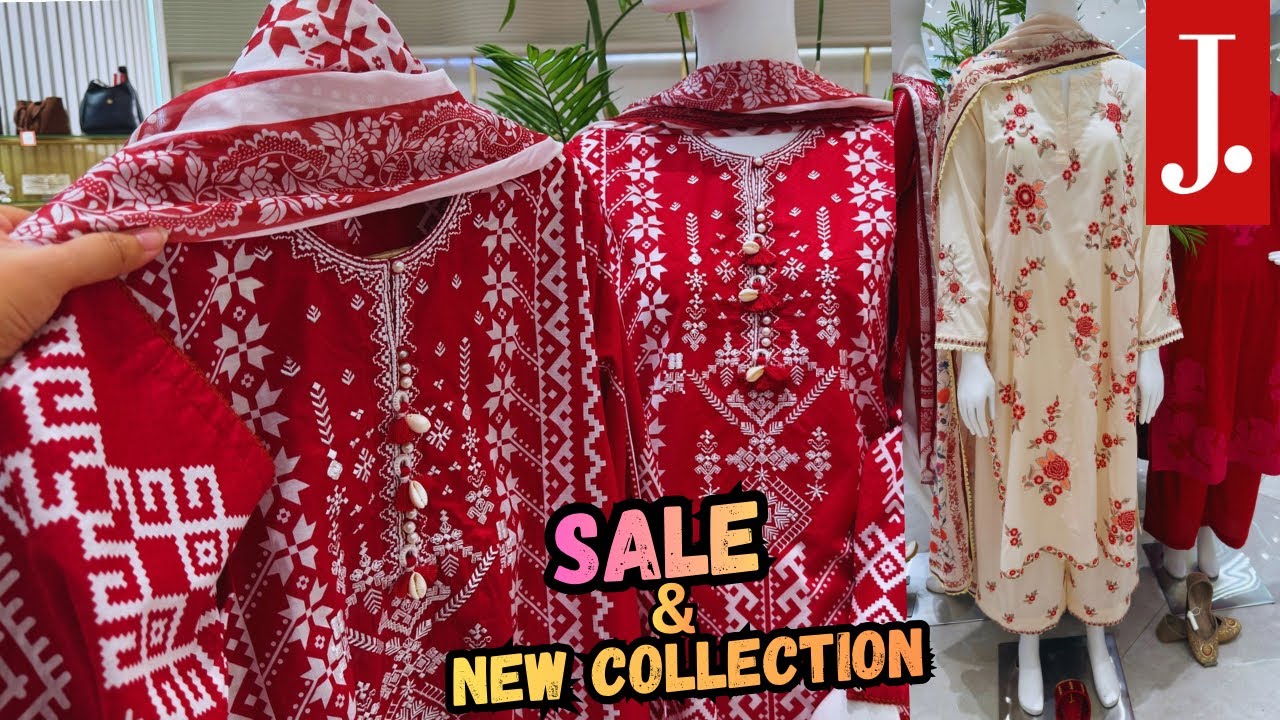 j. New Collection & 50% 40%OFF SALE 2026 🔥📣 j. Junaid Jamshed New Collection 2026 ❤️📣 j.sale 