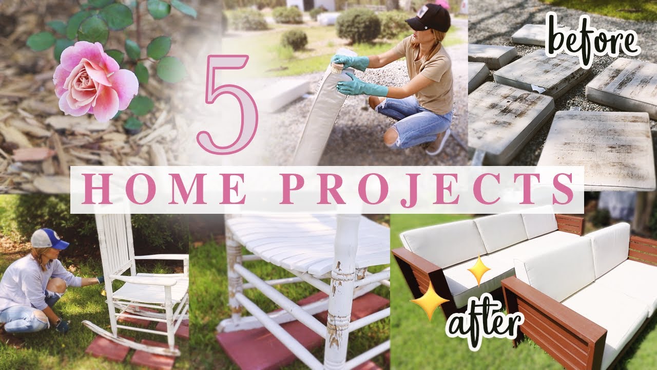 5 EASY DIY Home Projects // Weekend Get Stuff Done With Me!