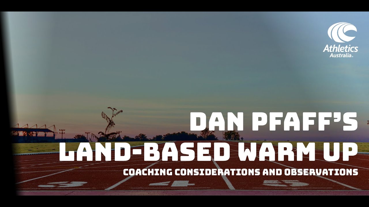 Dan Pfaff - Practical Session: Land-Based Warm Up