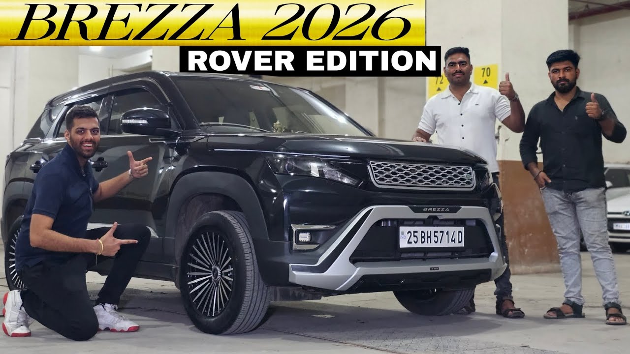 BREZZA 2026 ROVER EDITION WITH TOP GEAR LUXURIOUS INTERIOR...!!!