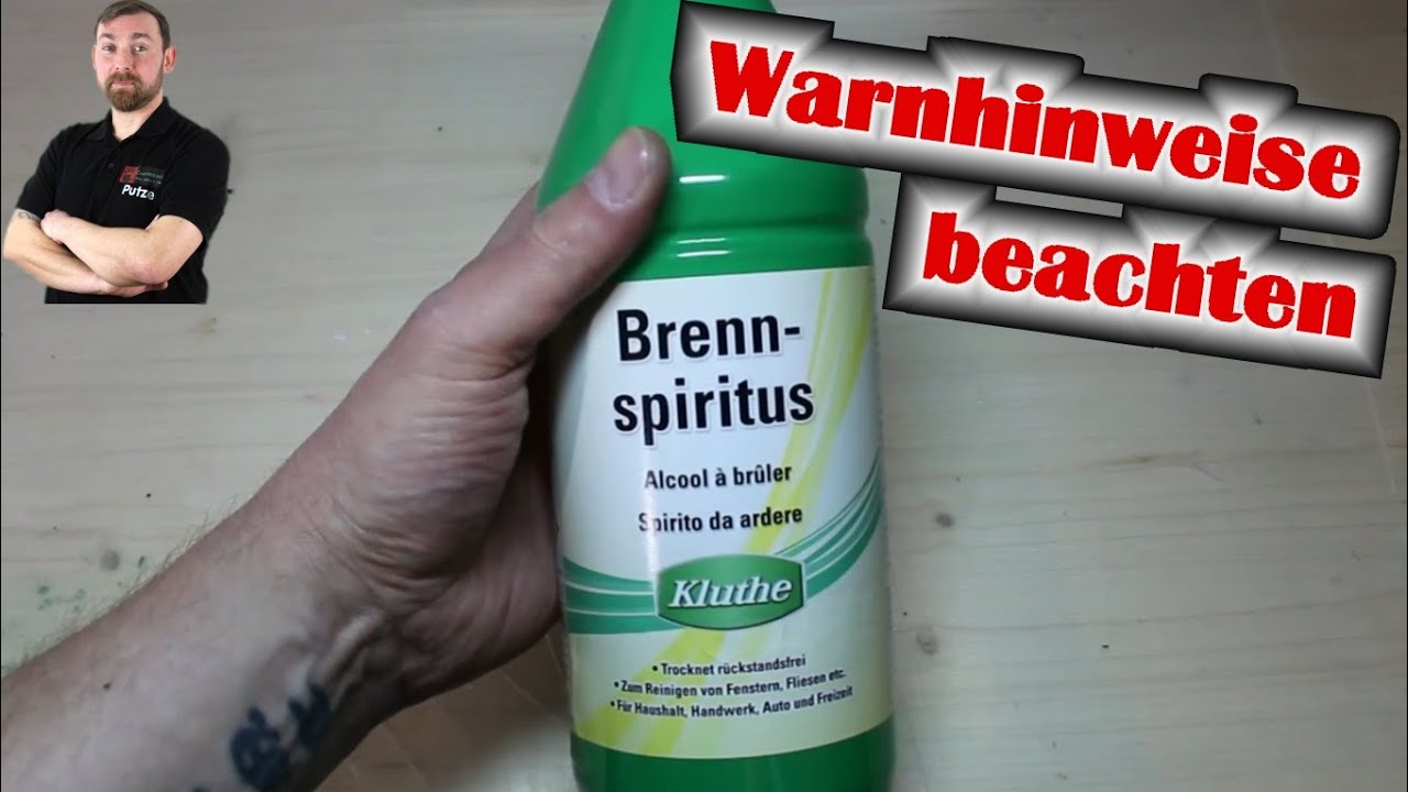 Miniaturen entfärben mit Brennspiritus geht das? - Putze probierts