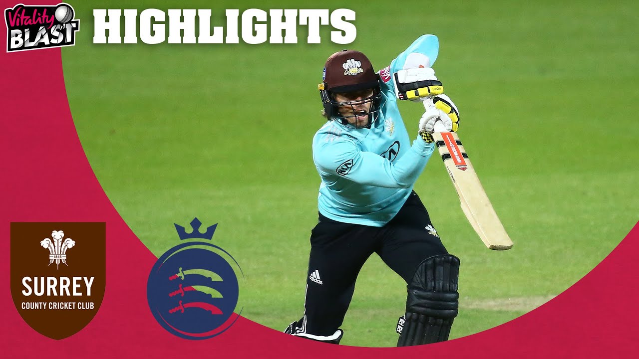 Foakes Leads Surrey in Low-Scoring Thriller | Surrey v Middlesex | Vitality Blast 2020 Highlights
