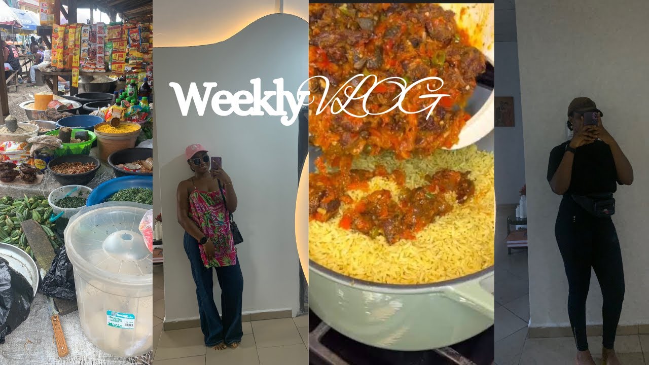 Weekly Vlog: I Joined an Association + New Bible Study Routine + Cooked Asun Rice + Market Runs