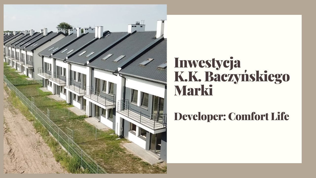 Inwestycja zakończona video   K.K. Baczyńskiego, Marki