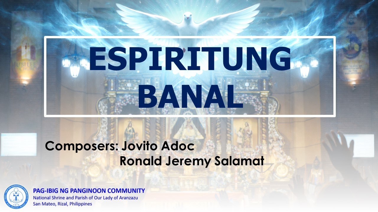 ESPIRITUNG BANAL | Spirit Song | Praise and Worship (Tagalog) | Lyric Video