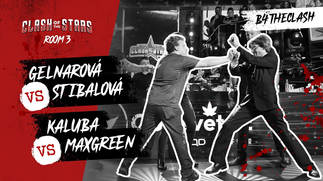 B4THECLASH: Gelnarová vs Stibalová + Kaluba vs Maxgreen (live stream)