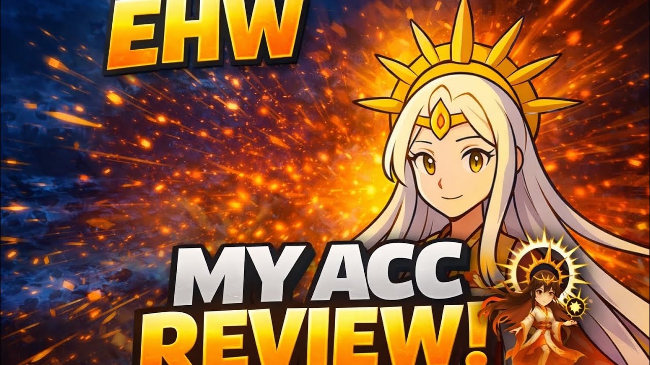 EPIC HERO WAR MY ACC REVIEW #new gift code #ehw 