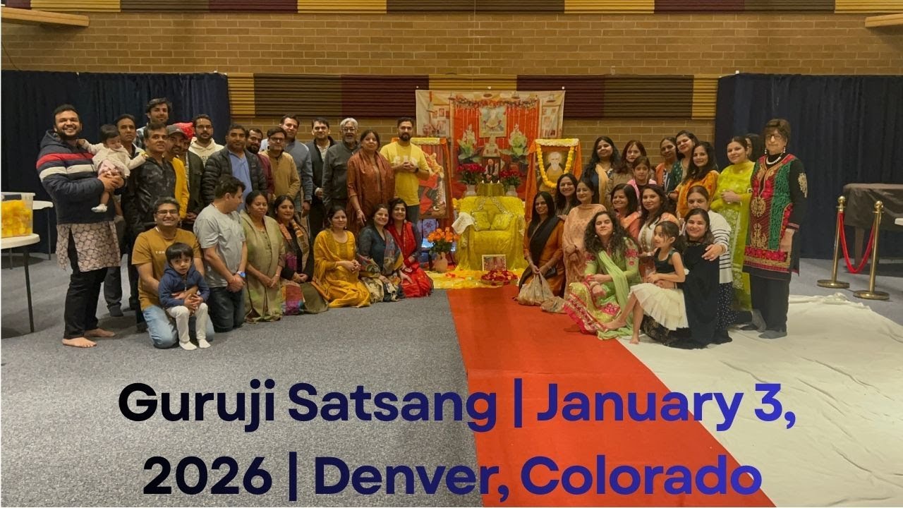 Guruji Satsang | 3rd January 2026 | Denver, Colorado | Divine Blessings & Spiritual Awakening