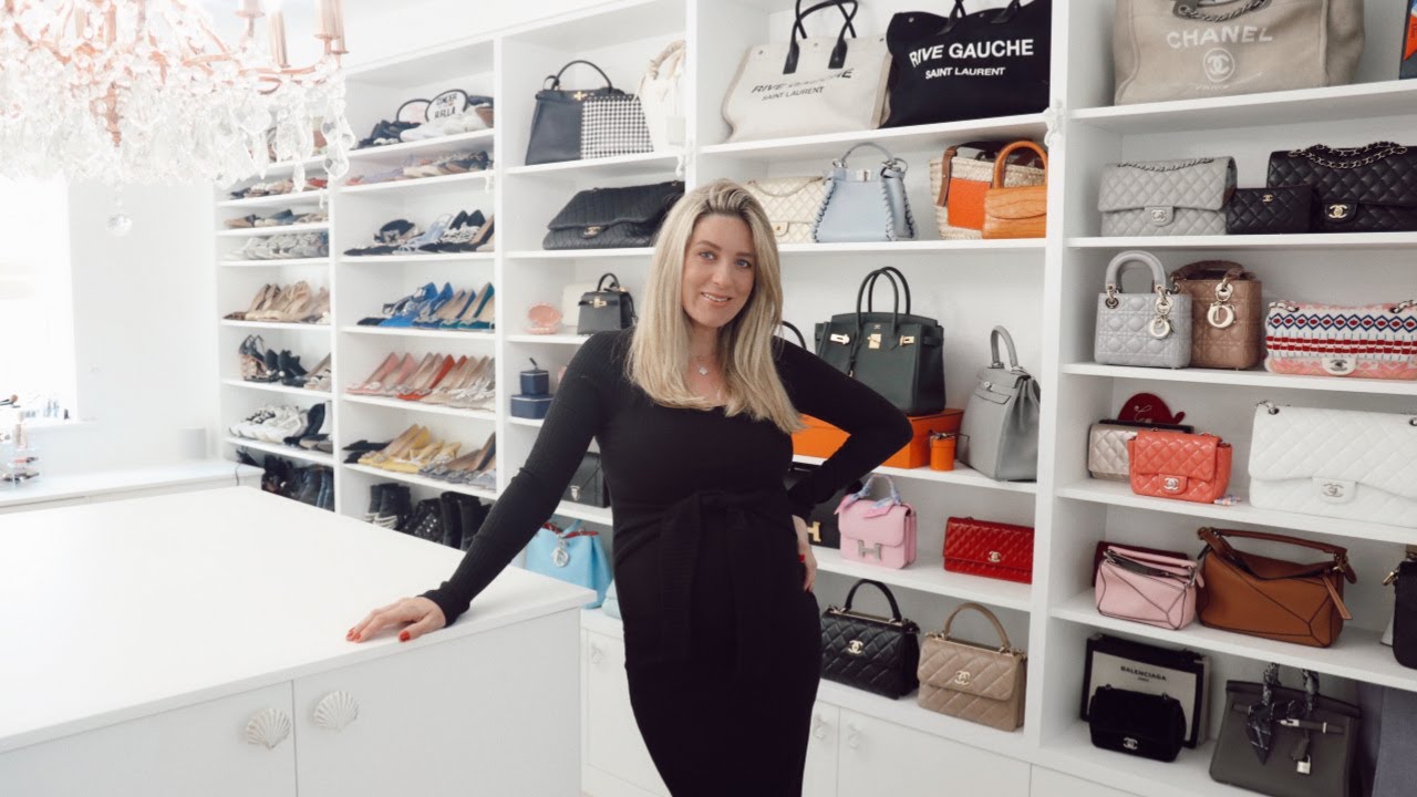 LUXURY WALK IN WARDROBE TOUR & REVEAL | PHASE ONE | CLAIRE CHANELLE WARDROBE