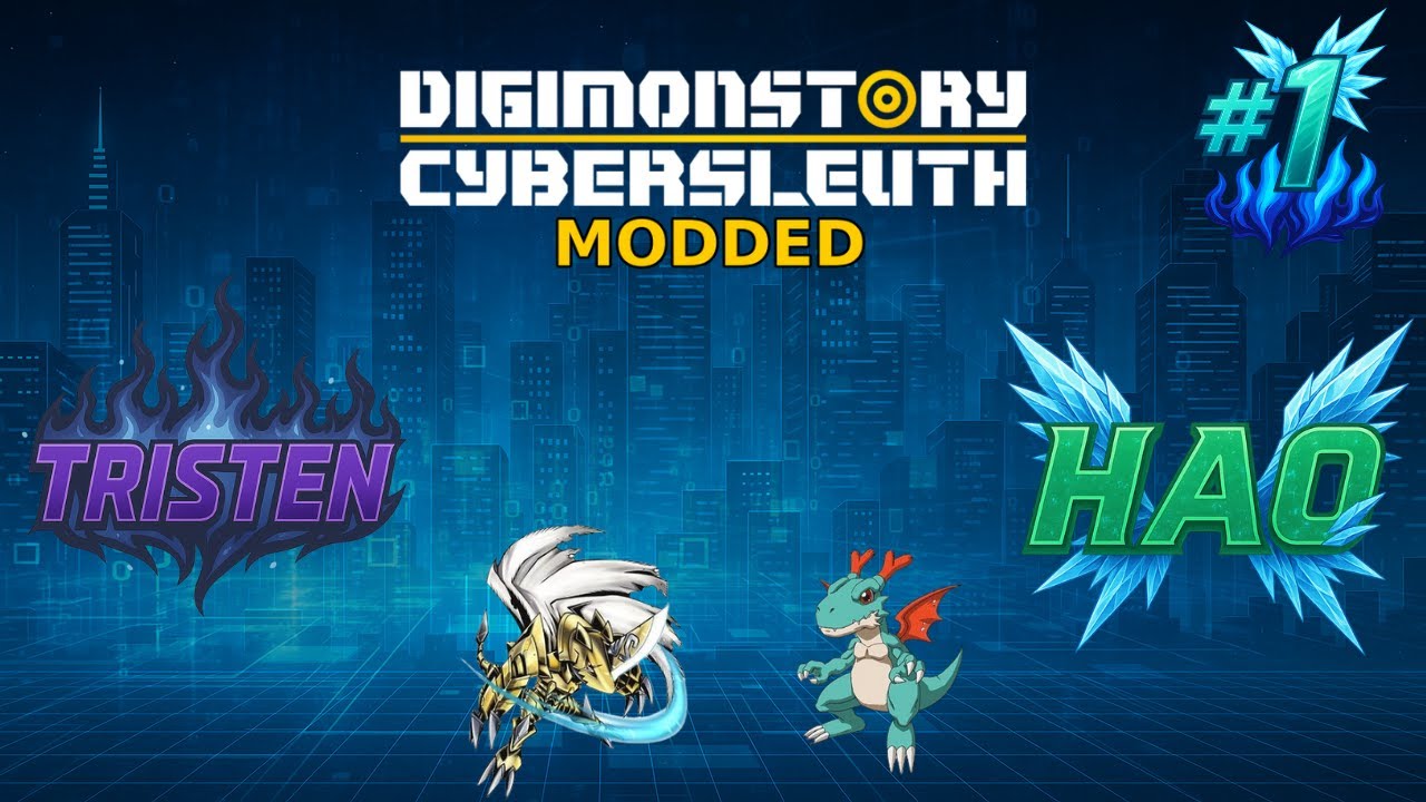 Let's play Digimon Cyber Sleuth w/Tristen episode 1