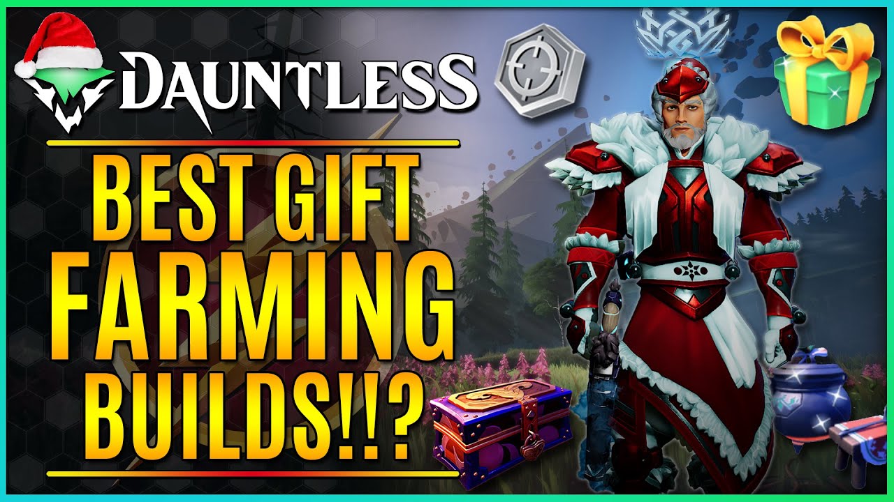 BEST GIFT GATHERING BUILDS & FASTEST ROUTE! FROSTFALL 2021 【Dauntless Reforged】
