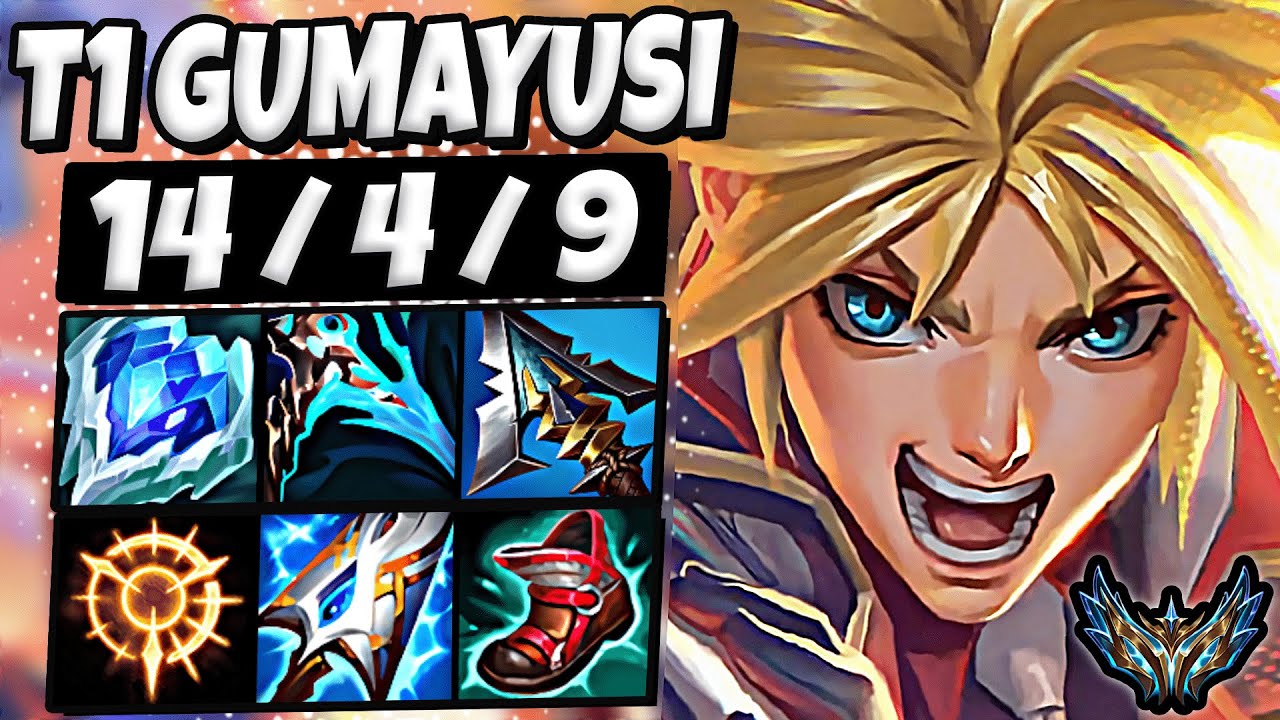 T1 Gumayusi Ezreal ADC vs Vayne - Korea Challenger Patch 13.8 ✅