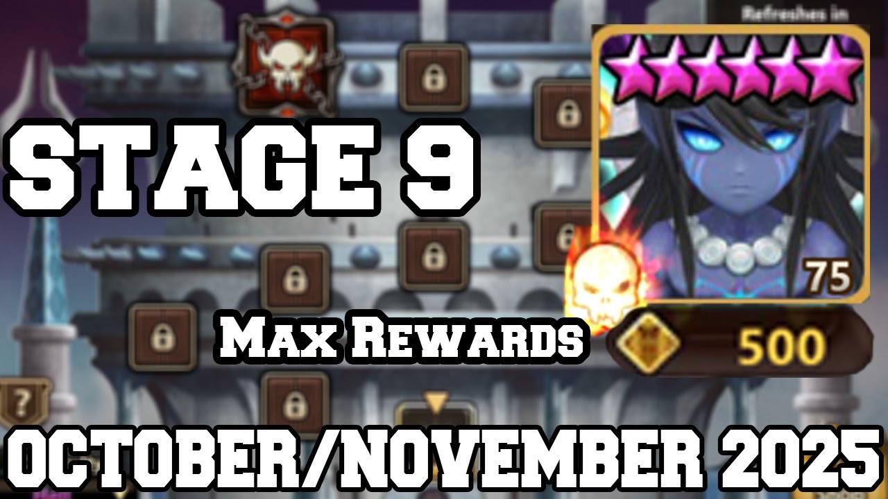 TOA HELL STAGE 9 Max Rewards (500) OCTOBER/NOVEMBER 2025!