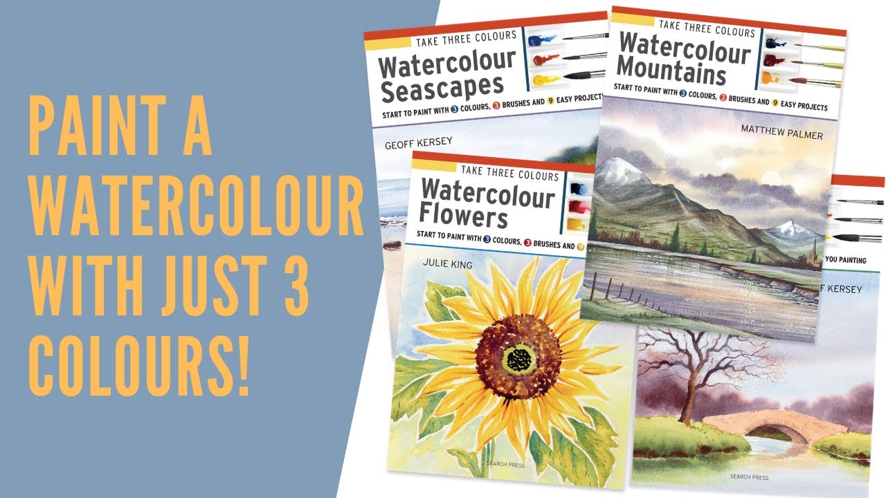 Paint a Watercolour with 3 Colours