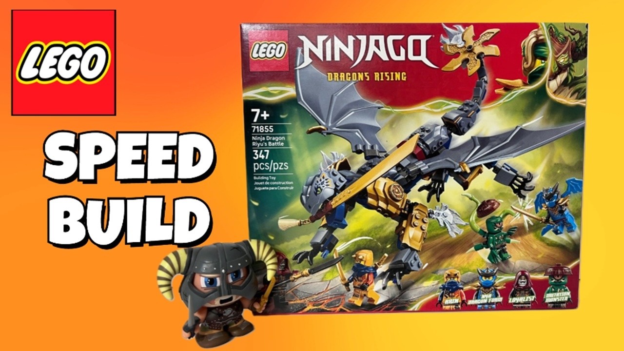 Nya in Dragon Form!!! LEGO Ninjago Dragons Rising Ninja Dragon Riyu's Battle