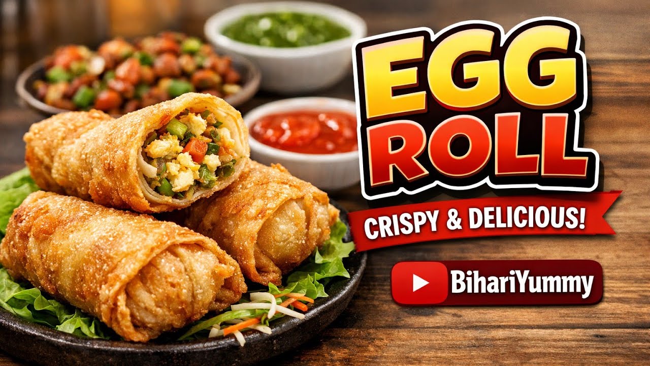 #eggroll #eggrollrecipe #eggrollstreetfood #eggrollchallenge #eggrollkaisebana#eggroll @Bihariyummy 