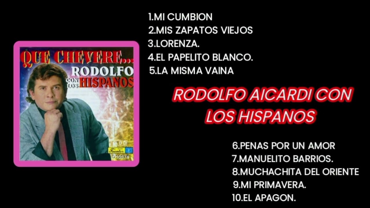 10 GRANDES ÉXITOS DE RODOLFO AICARDI CON LOS HISPANOS