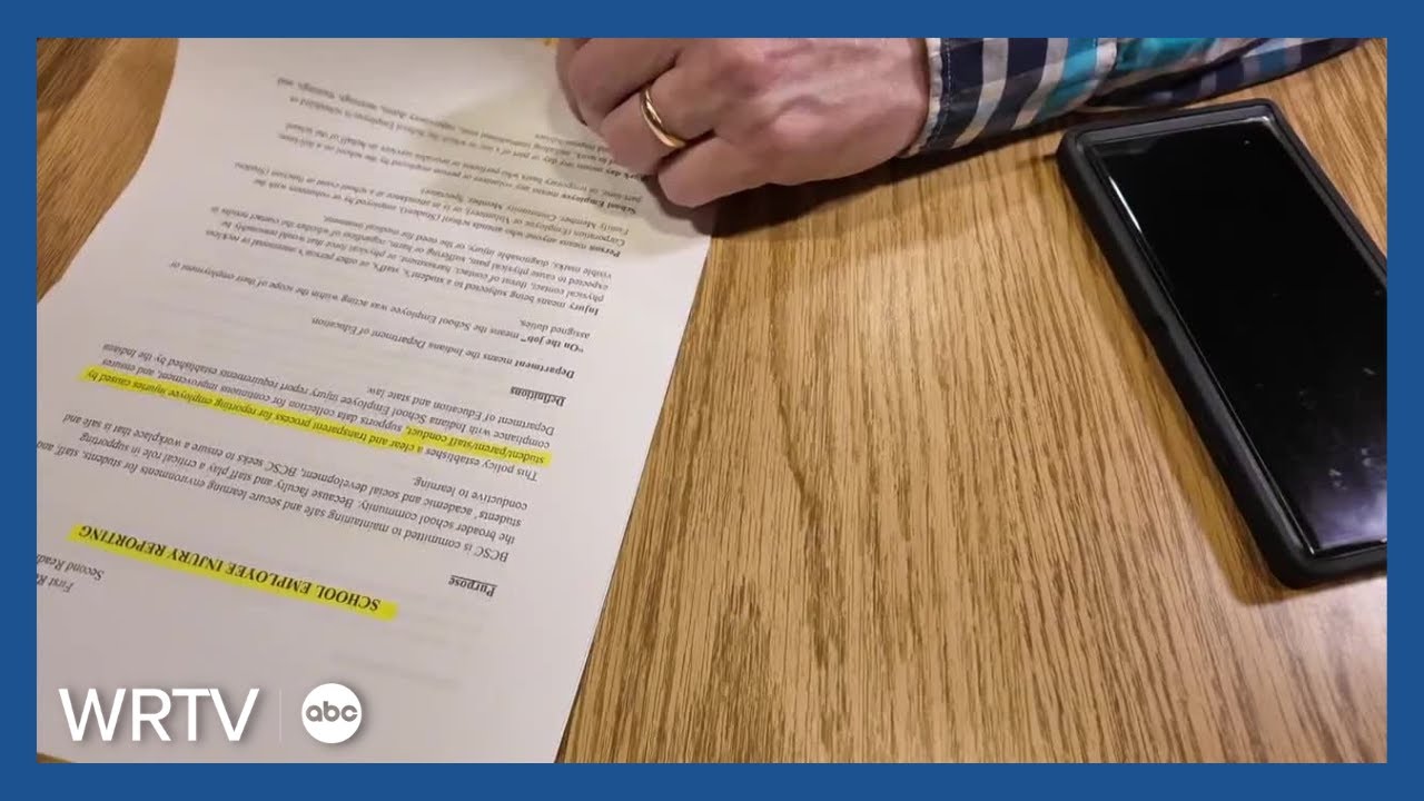 School board member drafts new policy to address teacher injuries