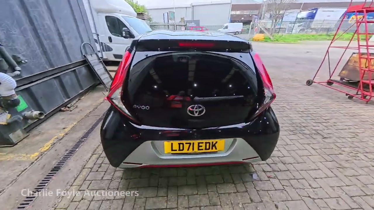2021 Toyota Aygo X-Trend Motorhome Tow GILDE A Frame Tow Car - ONLINE TIMED AUCTION - 777 Demolition
