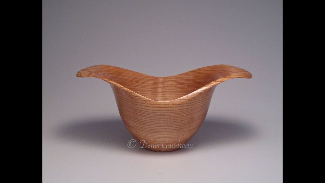 Woodturning ( No.10 ) - Flared bowl