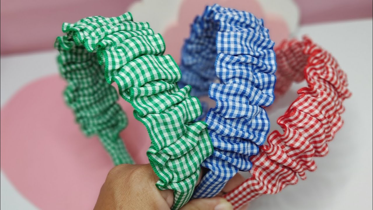 Muito Fácil de Fazer Tiara Frufru 🎀