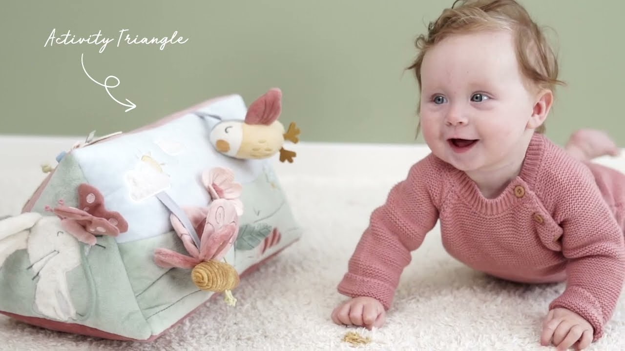 Baby Hub - Activity Triangle Flowers & Butterflies - Little Dutch