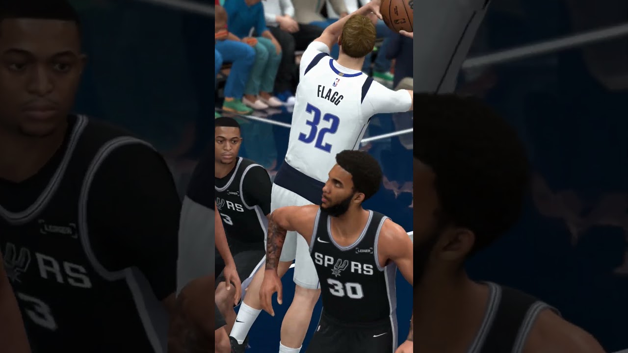 Cooper Flagg vs Spurs | NBA 2K26