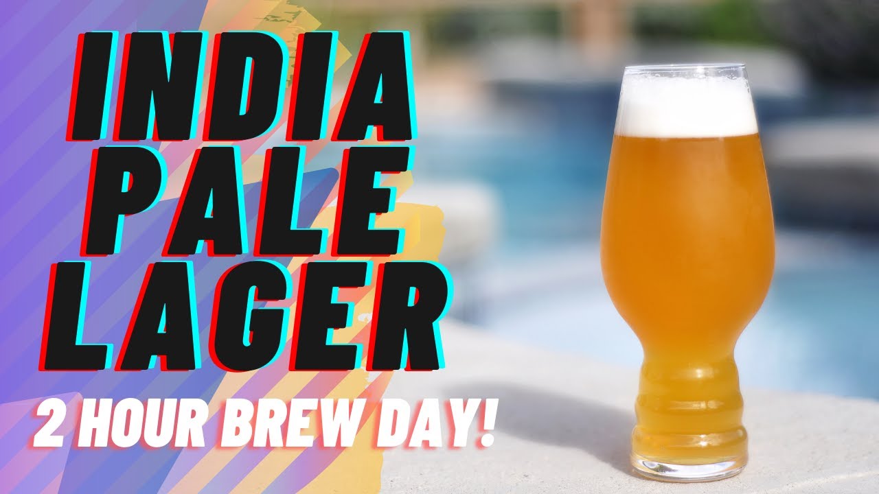 India Pale Lager - 2 Hour Brew Day - Is a Hoppy IPL an alternative to an IPA?