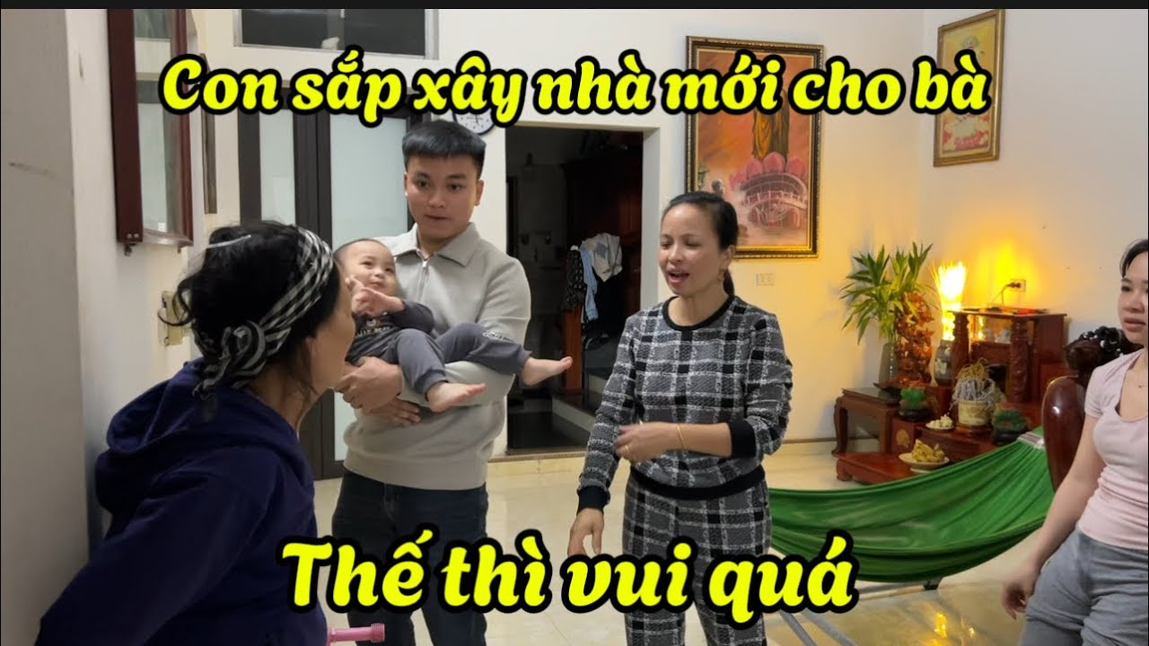 Cường Thông Báo Chuẩn Bị Làm Nhà Cho Bà ..! 