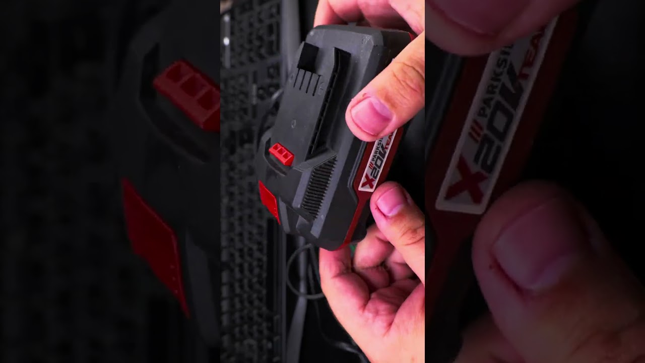 Parkside 20V Cordless Drill Battery Not Charging, Charger Leds Blinking Fix part 7-Full Video Linked