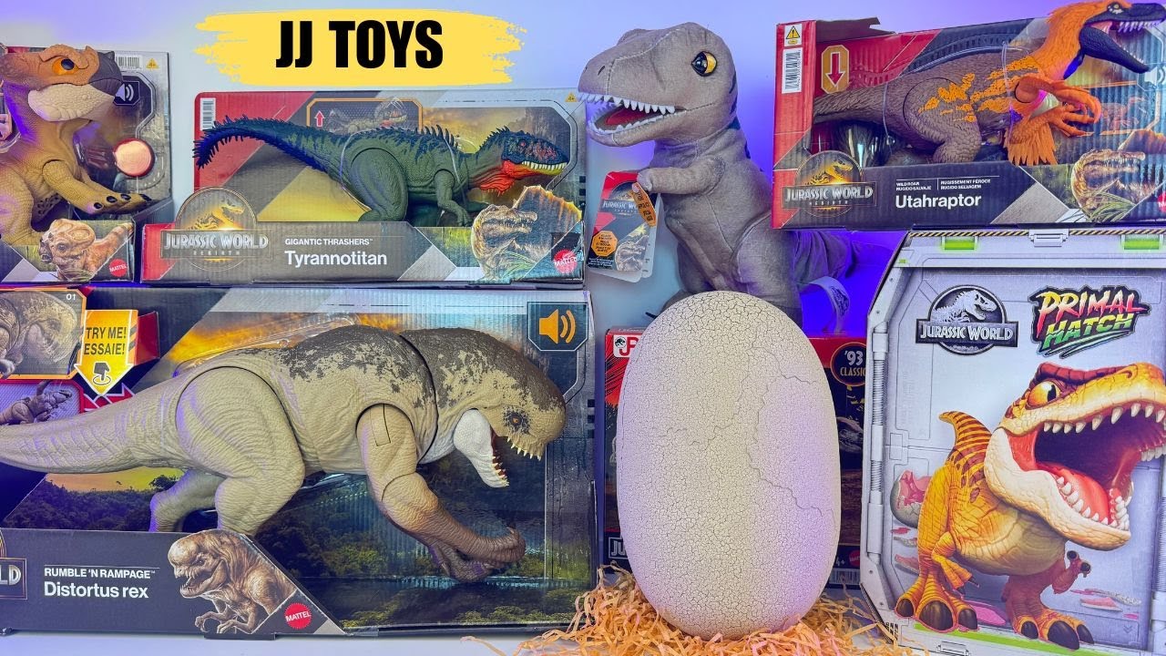 🥚🦖 HATCHING T-Rex Surprise! 🔥 NEW Jurassic World Primal Hatch Toy Unboxing  | Jurassic Rebirth