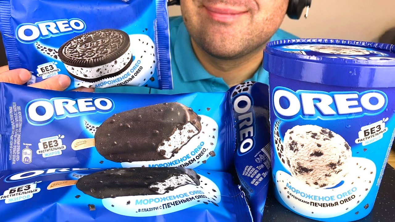 ASMR OREO ICE CREAM PARTY MUKBANG (EATING SOUNDS) EATING SHOW