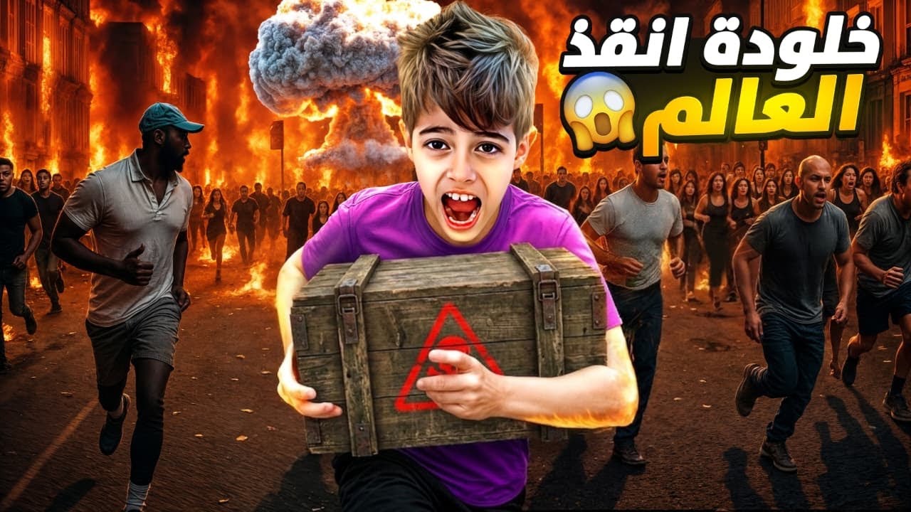 خلودة وجد قنبلة بالملاهي وانقذ العالم من الانفجار الكبير😱