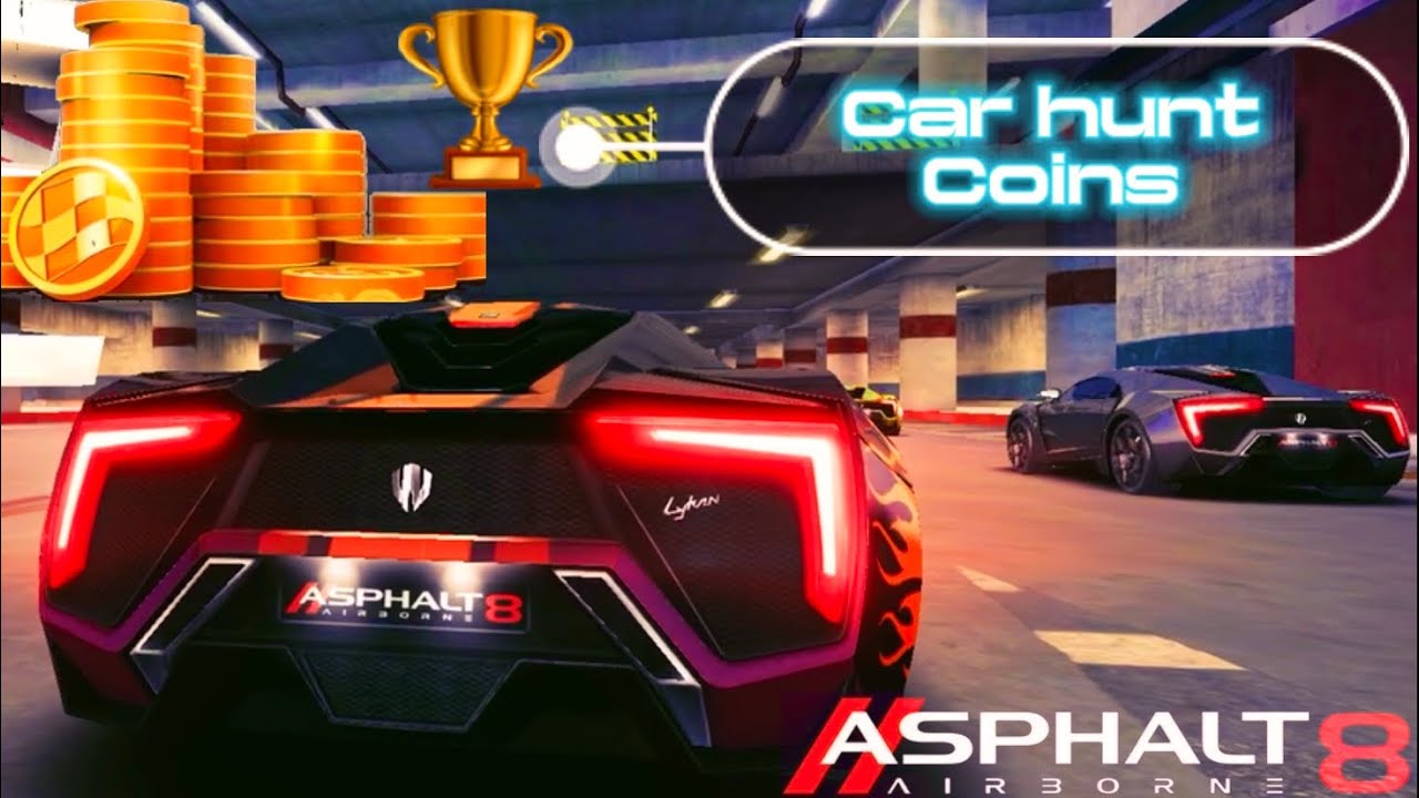 Car Hunt Coins 🏆 W Motors Lykan Hypersport 🎮 Asphalt 8-Mosaic Motorway 🗺