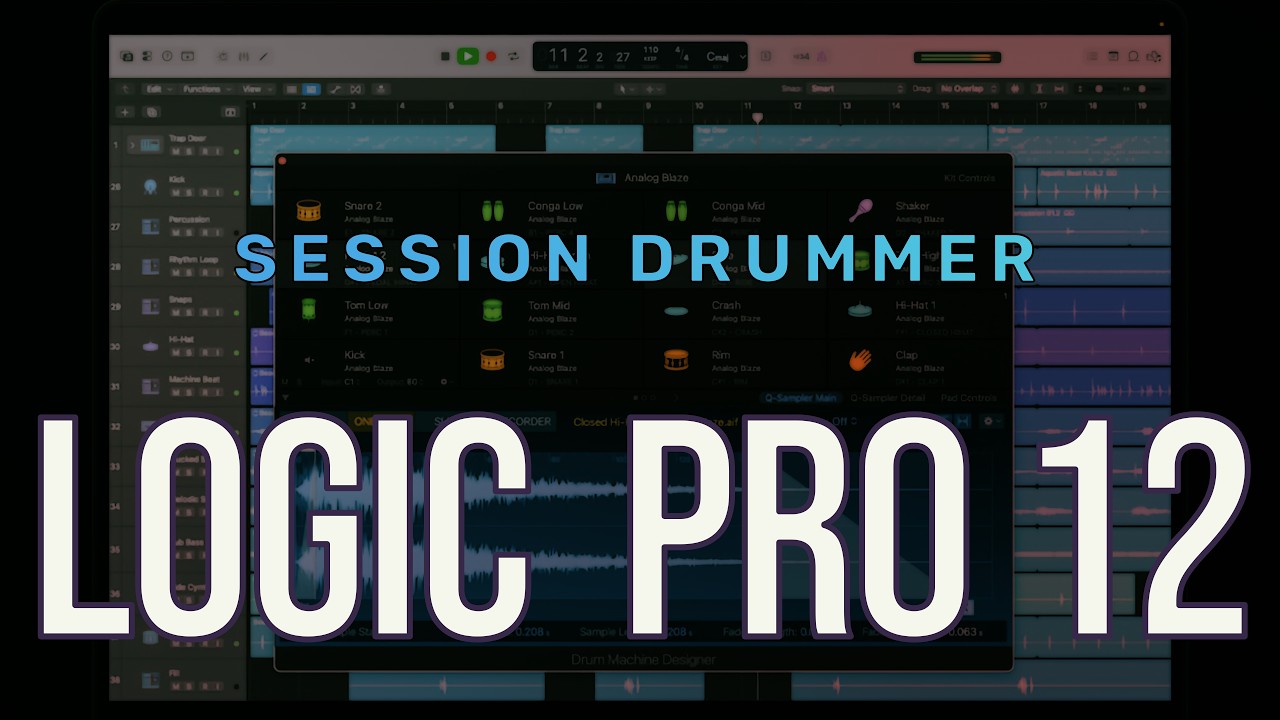 How I Use Logic’s Session Drummer for Custom Trap Grooves
