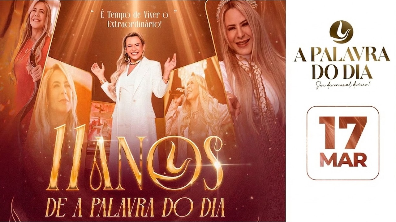 A PALAVRA DO DIA | 17 MAR 2026 | Bispa Virginia Arruda