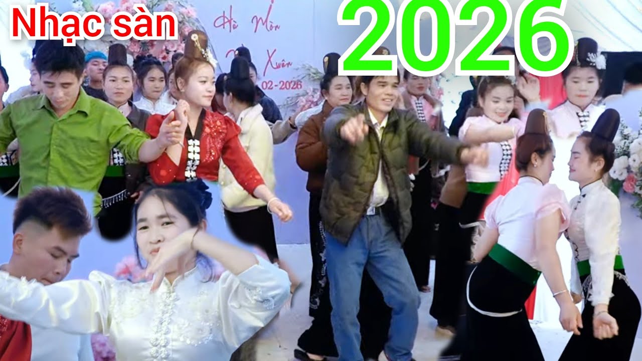 Toàn cảnh tiệc tân gia HÀ MÒN & VÌ XUÂN bản có tình xã chiềng mai tỉnh sơn la