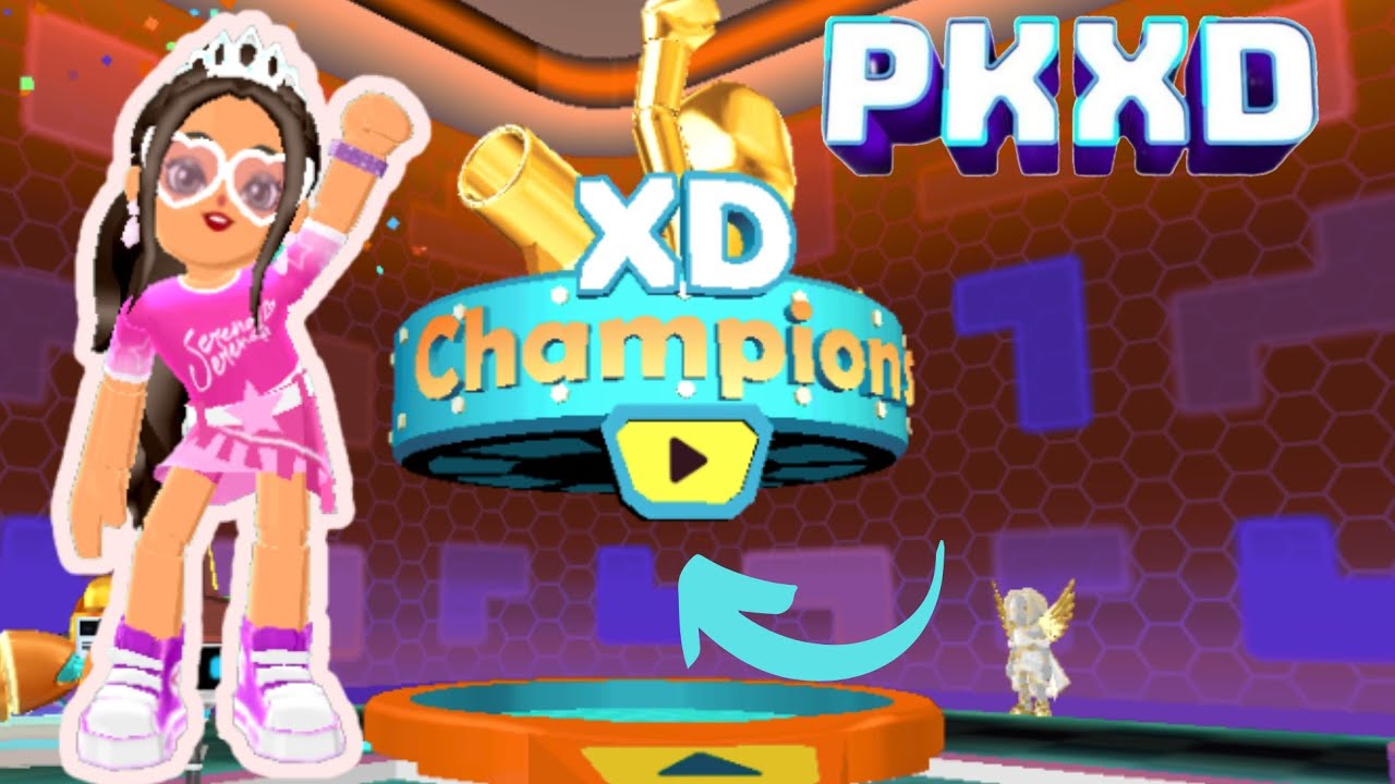 Jogando XD Champions 🏆 Minigames e curtindo a atualização no PK XD