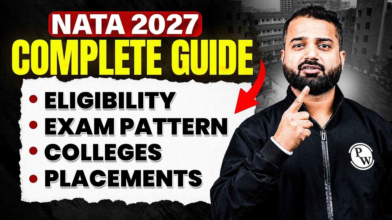 NATA 2027 Complete Guide | Eligibility, Exam Pattern, Colleges, Placements & Career Scope