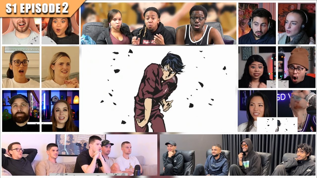 [Full Episode] Haikyuu!! Season 1 Episode 2 Reaction Mashup | ハイキュー!!