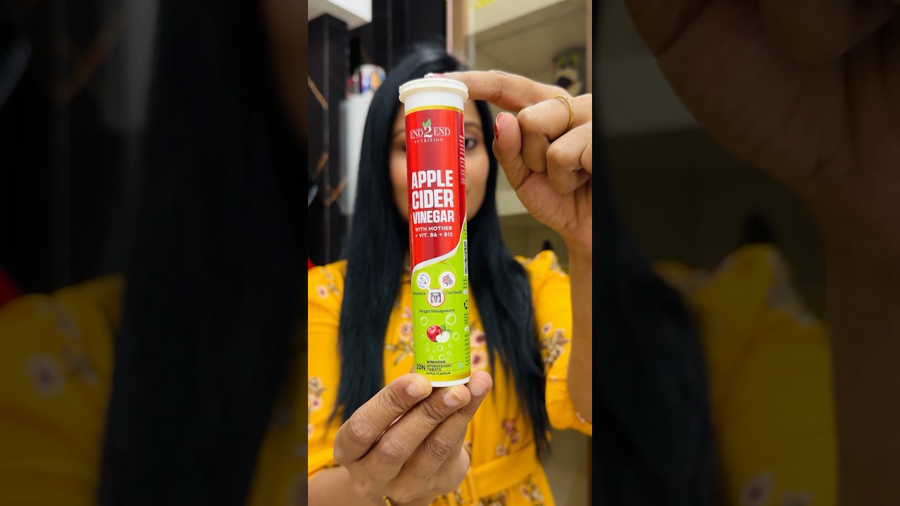 End2End Nutrition ACV Tablets for weight loss & reduce belly fat 