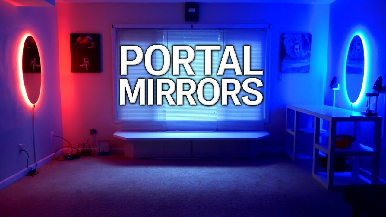 Building Custom DIY Portal Mirrors!