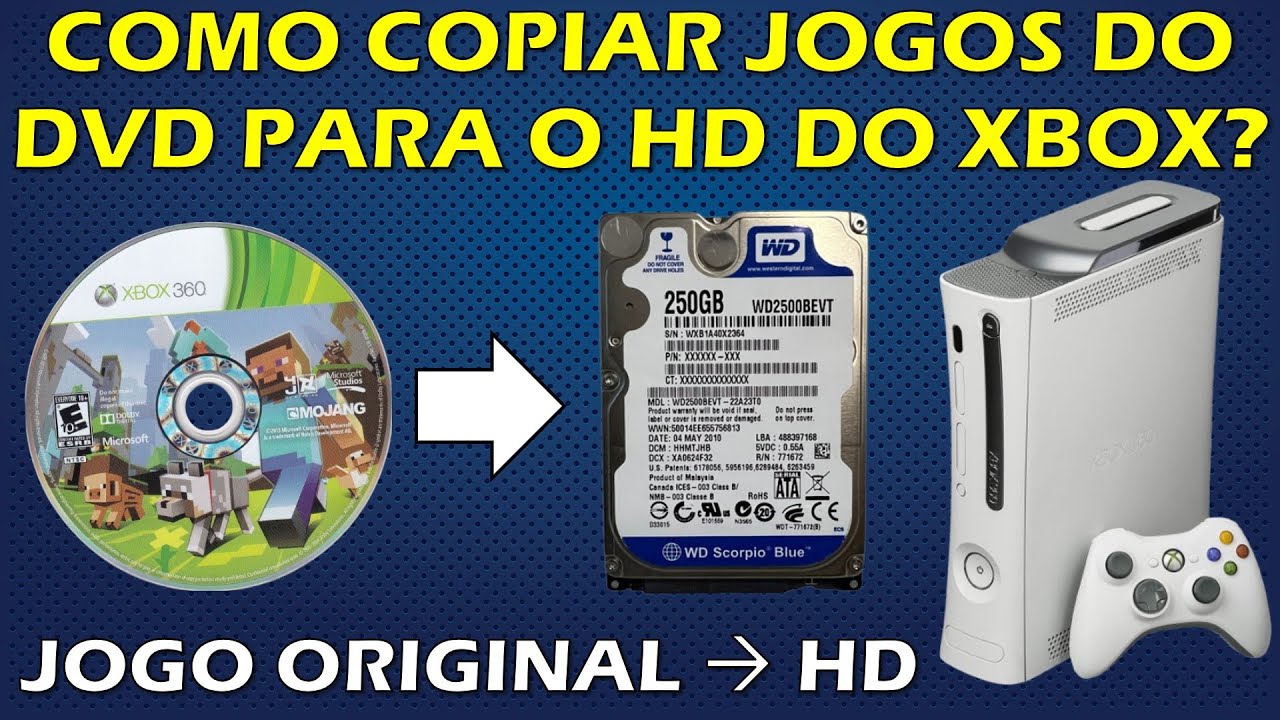 COMO COPIAR JOGO DO DVD PARA O HD DO XBOX 360? TUTORIAL AURORA - COPIAR JOGO DO DVD PARA GOD OU XEX