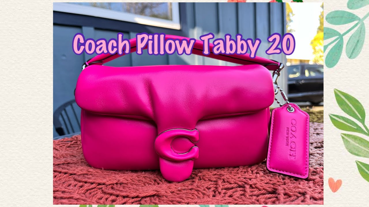 Coach Pillow Tabby 20 unboxing. What’s fit.